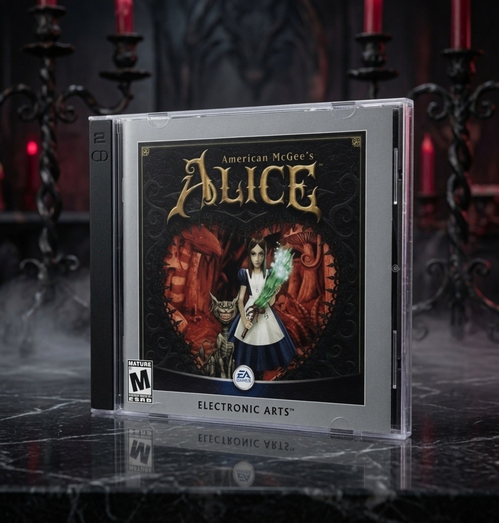 American McGee's Alice PC Game EA Electronic Arts CD-ROM Mature G/F Condition